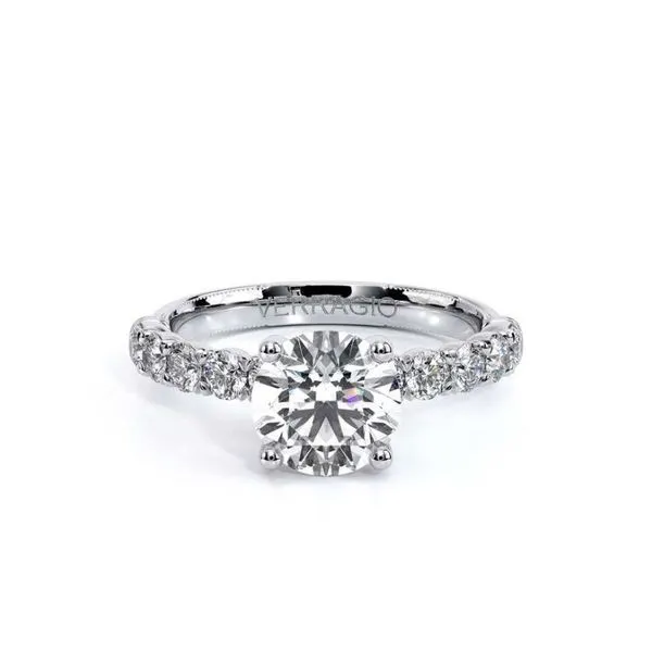 Verragio Rennaisance Collection Round Diamond Semi-Mount Engagement Ring Harris Jeweler Troy, OH