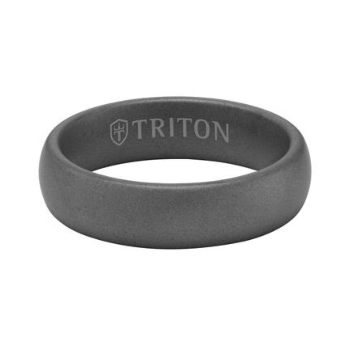 Alternative Metal Wedding Band Image 2 Harris Jeweler Troy, OH