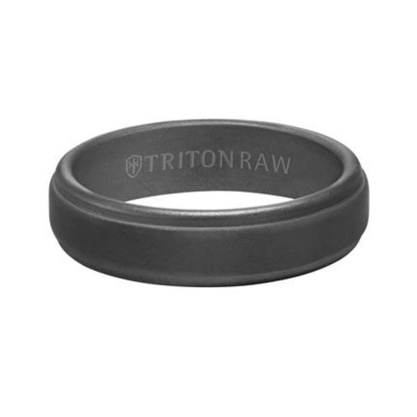 Alternative Metal Wedding Band Image 2 Harris Jeweler Troy, OH