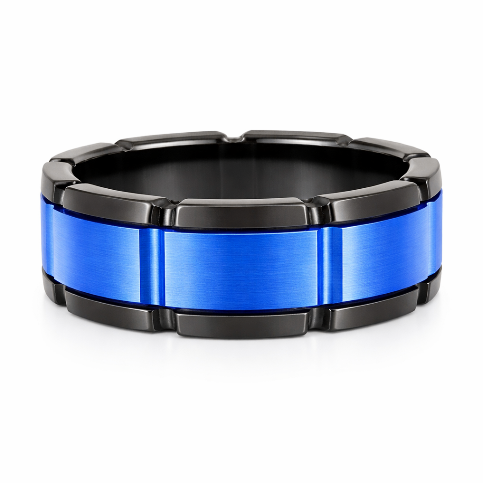 GOLDMA Tungsten Alternative Metal Wedding Band Harris Jeweler Troy, OH