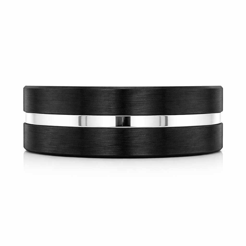 Alternative Metal Wedding Band Harris Jeweler Troy, OH