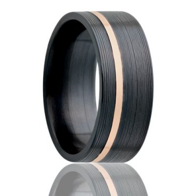 Alternative Metal Wedding Band Harris Jeweler Troy, OH