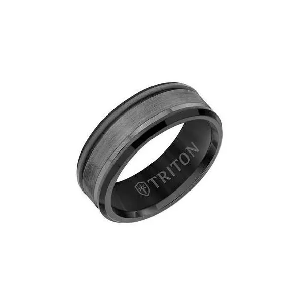 Alternative Metal Wedding Band Harris Jeweler Troy, OH