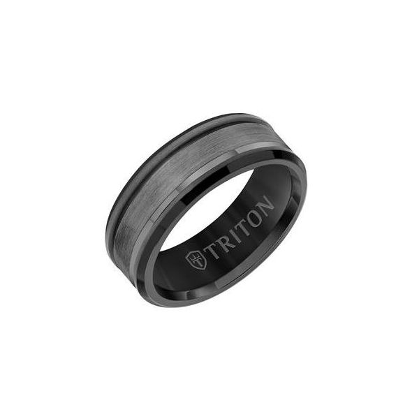 Alternative Metal Wedding Band Harris Jeweler Troy, OH