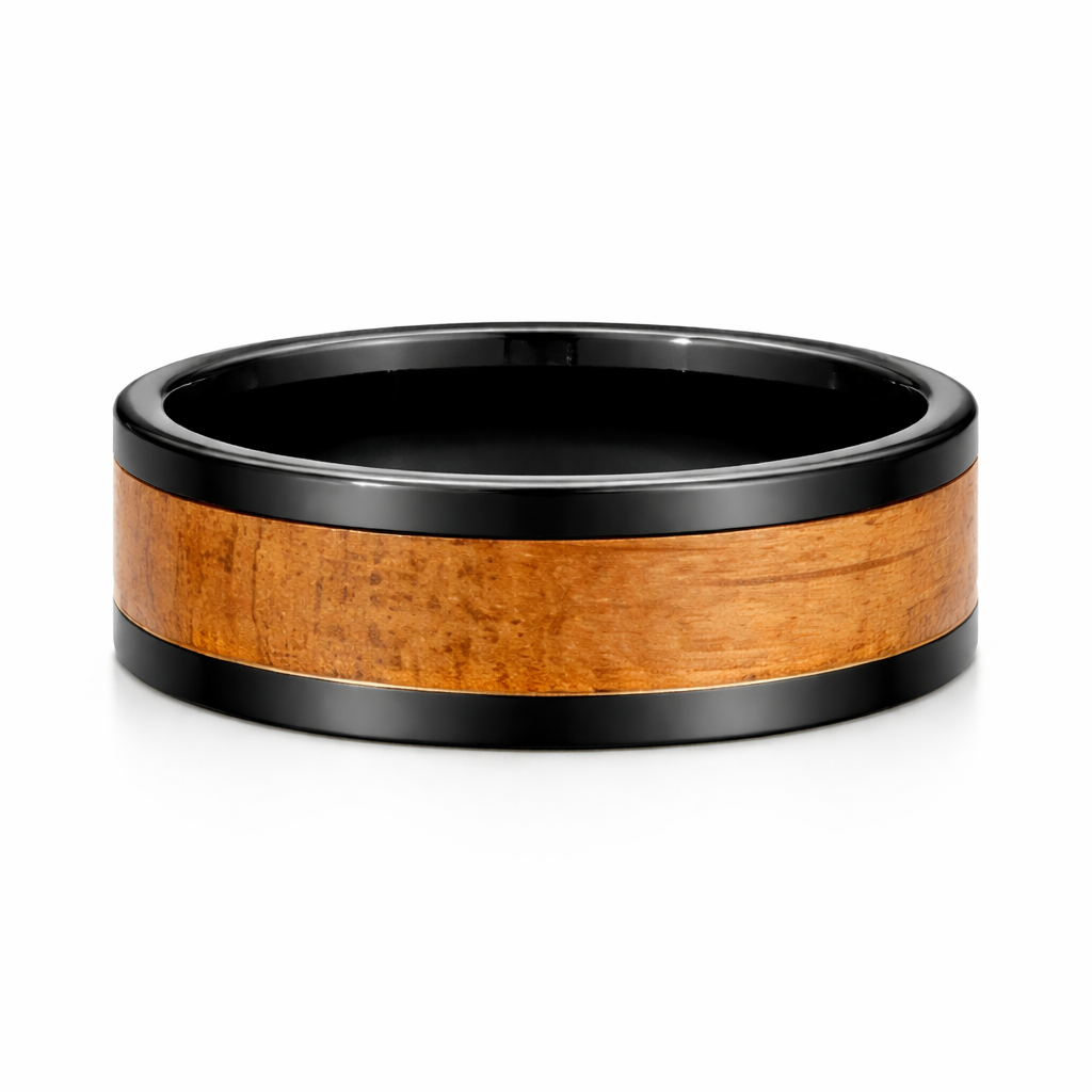 Alternative Metal Wedding Band Harris Jeweler Troy, OH