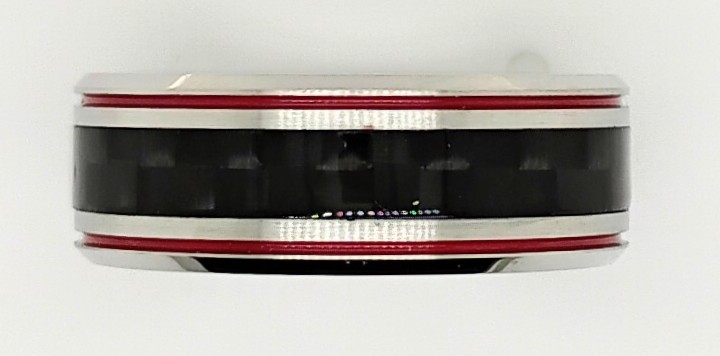 Alternative Metal Wedding Band Harris Jeweler Troy, OH