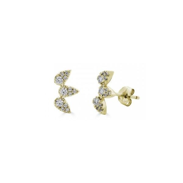 Diamond Fashion Stud Earrings Harris Jeweler Troy, OH