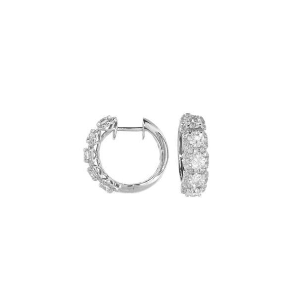 Forevermark Hoop Earrings Harris Jeweler Troy, OH