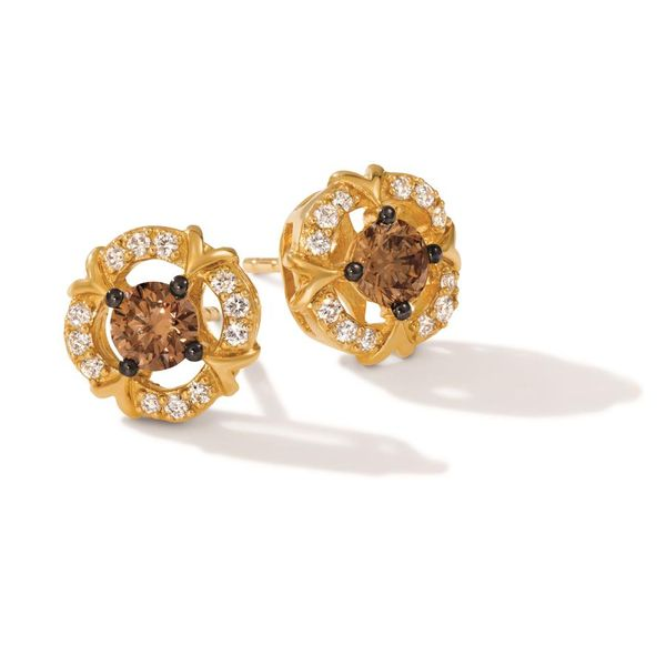 Le Vian Chocolate Diamond Earrings Harris Jeweler Troy, OH