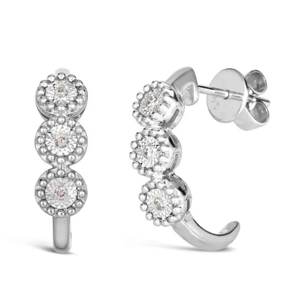Le Vian Diamond Hoop Earrings Harris Jeweler Troy, OH