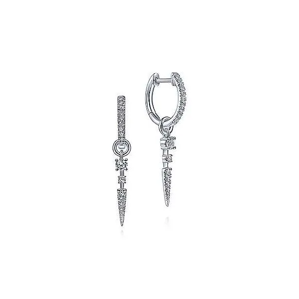 Diamond Dangle Earrings Harris Jeweler Troy, OH
