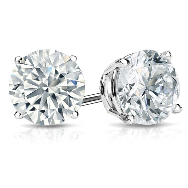 3/4CTW Diamond Stud Earrings Harris Jeweler Troy, OH