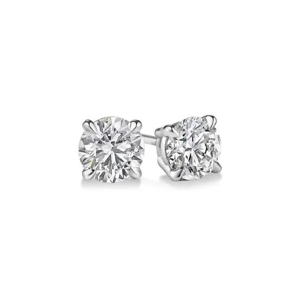 1/2CTW Diamond Stud Earrings Harris Jeweler Troy, OH