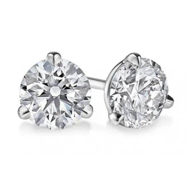 1/2CTW Diamond Stud Earrings Harris Jeweler Troy, OH