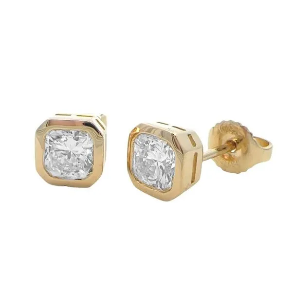 1 1/2CTW Hearts on Fire Dream Cut Diamond Stud Earrings Harris Jeweler Troy, OH