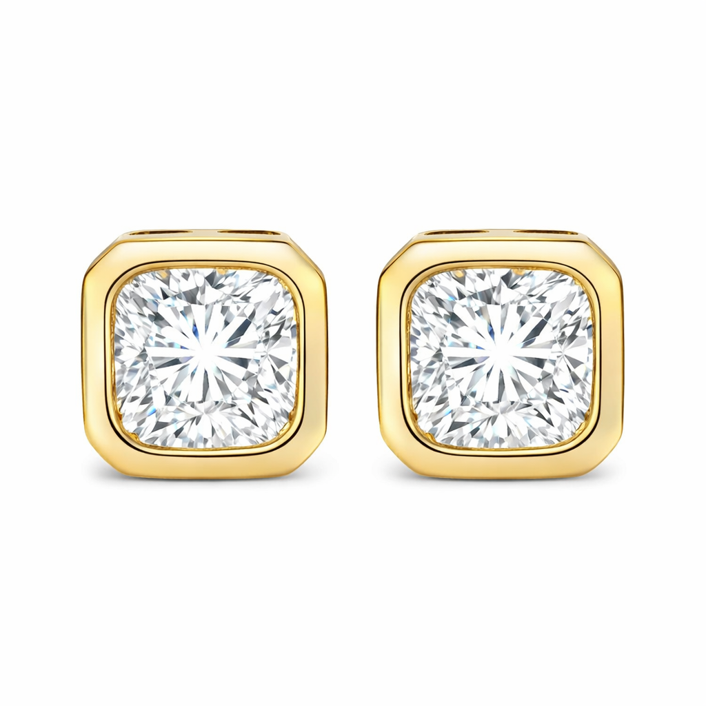 1 1/2CTW Hearts on Fire Dream Cut Diamond Stud Earrings Harris Jeweler Troy, OH