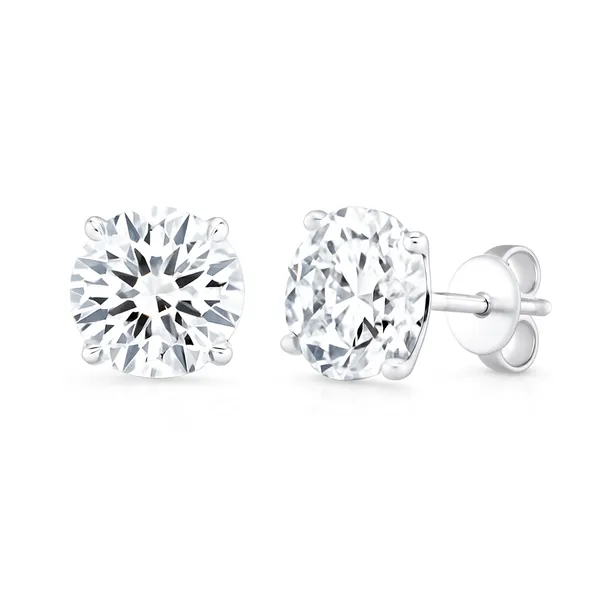 5CTW Diamond Stud Earrings Harris Jeweler Troy, OH