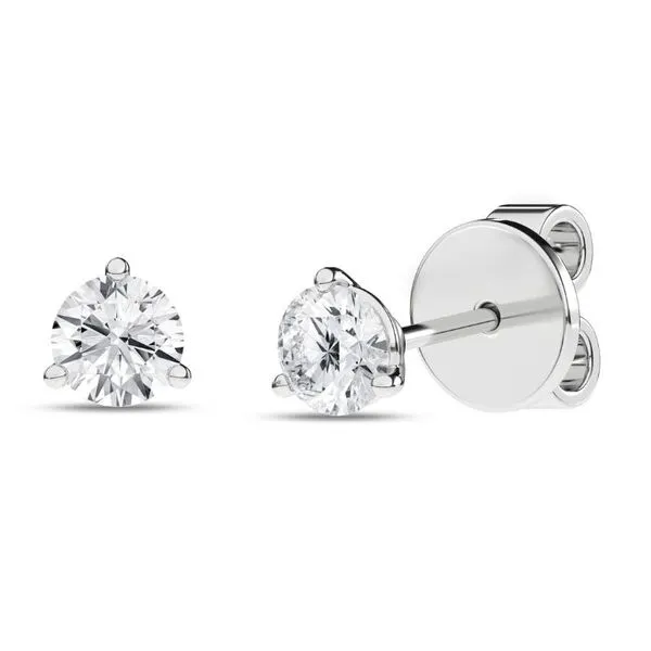1/2CTW Lab-Grown Diamond Stud Earrings Harris Jeweler Troy, OH