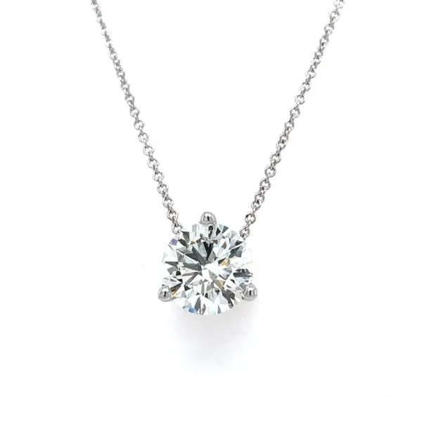 3/4CT Diamond Solitaire Pendant Harris Jeweler Troy, OH