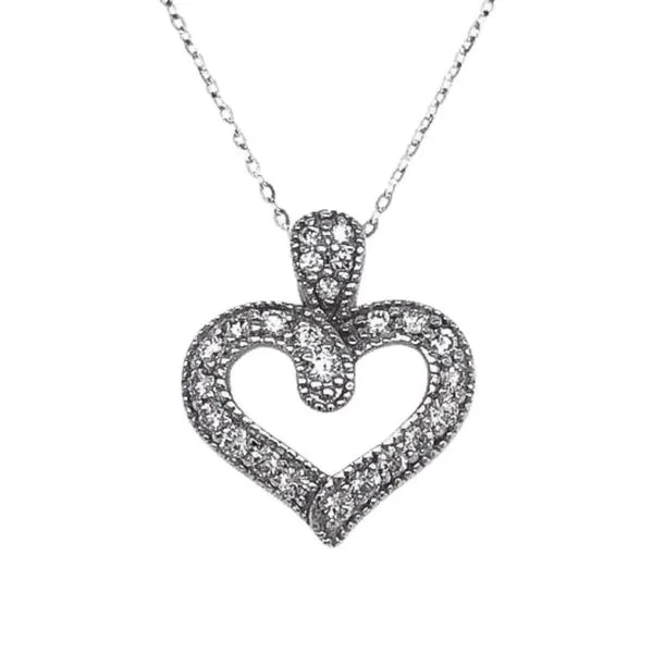 Diamond Heart Necklace Harris Jeweler Troy, OH