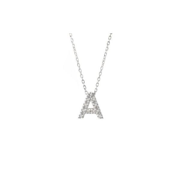 Diamond Initial Pendant Harris Jeweler Troy, OH