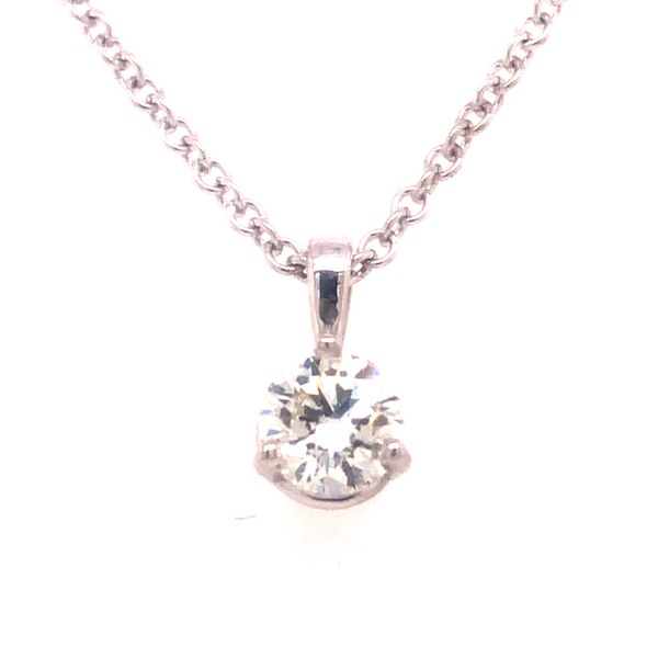 Diamond Solitaire Pendant Harris Jeweler Troy, OH