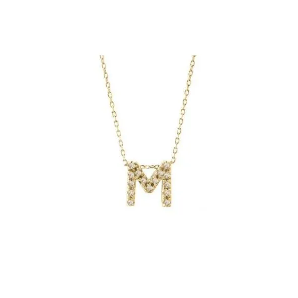 Diamond Initial Pendant Harris Jeweler Troy, OH