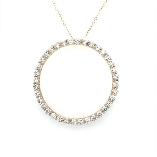 Diamond Circle Necklace Harris Jeweler Troy, OH