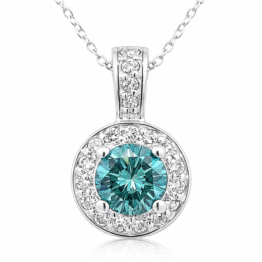 CHROMA 14K White Gold Diamond Pendant Harris Jeweler Troy, OH