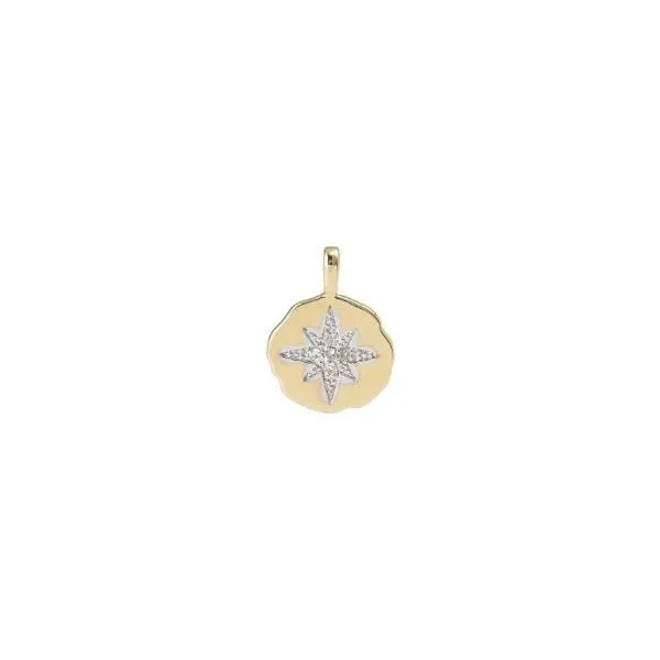 Diamond Star Disc Necklace Harris Jeweler Troy, OH