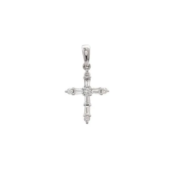 Diamond Cross Necklace Harris Jeweler Troy, OH