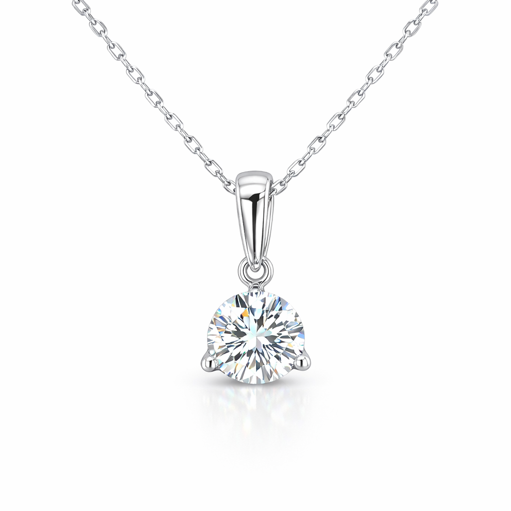 HARRIS 14K White Gold Diamond Pendant Harris Jeweler Troy, OH