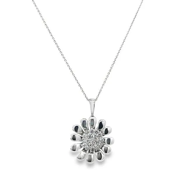 Diamond Daisy Necklace Harris Jeweler Troy, OH