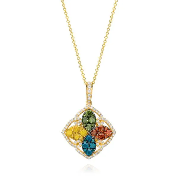Le Vian Limited-Edition Fancy Colored Diamond Pendant Harris Jeweler Troy, OH