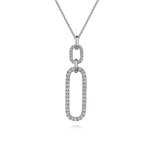 Gabriel & Co Lusso Diamond Necklace Harris Jeweler Troy, OH