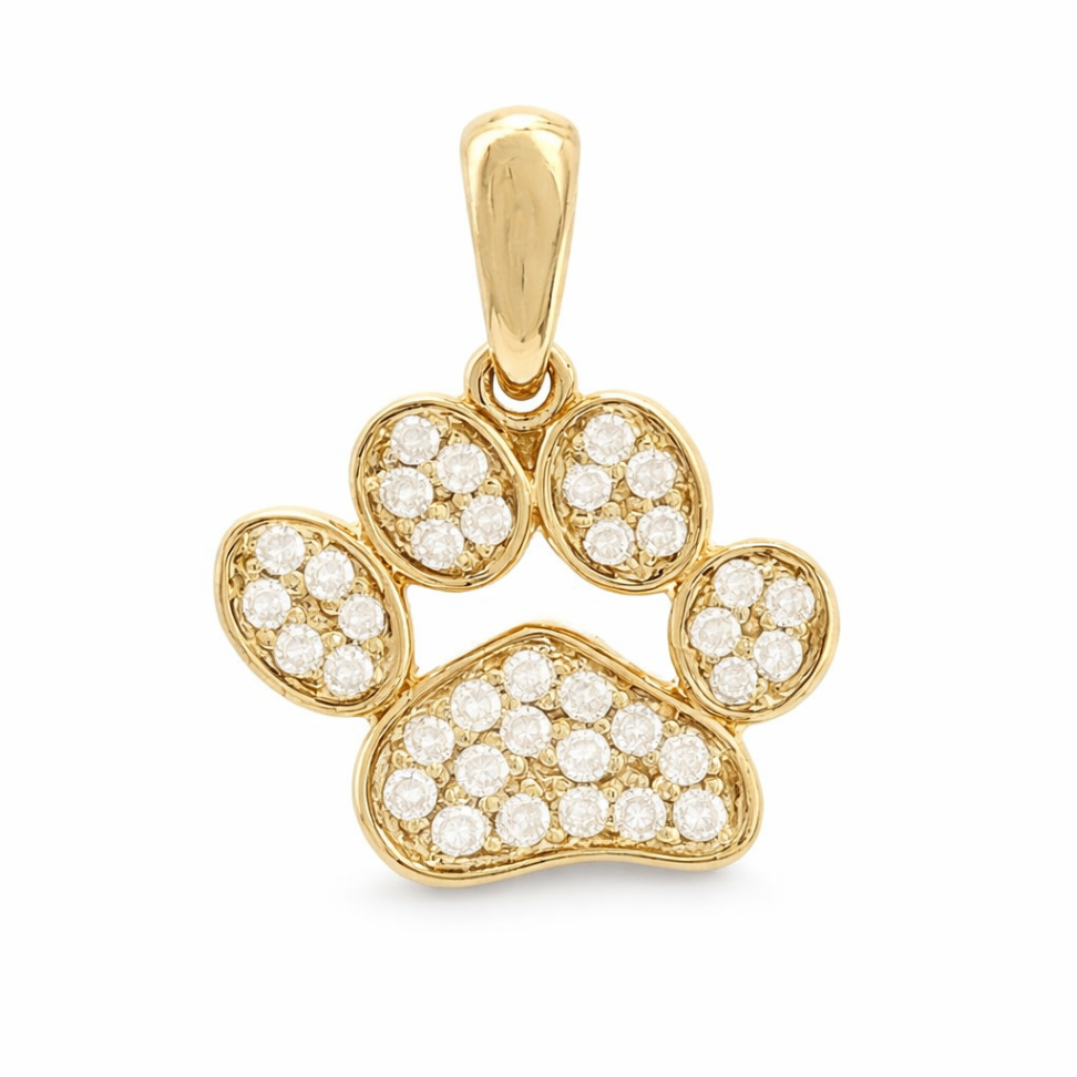 LAUINT 14K Yellow Gold Diamond Pendant Harris Jeweler Troy, OH