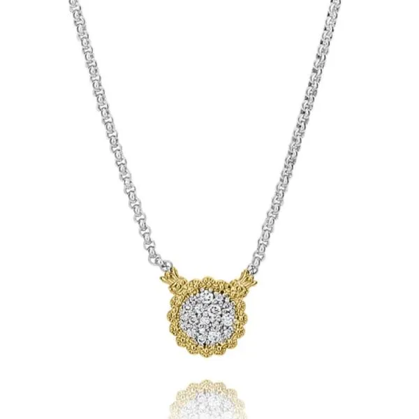 Essential Vahan Diamond Disc Necklace Harris Jeweler Troy, OH