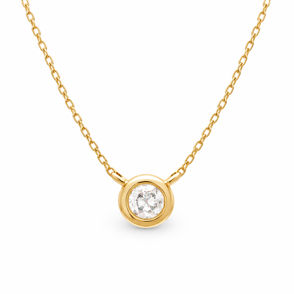 LAUINT 14K Yellow Gold Diamond Pendant Harris Jeweler Troy, OH