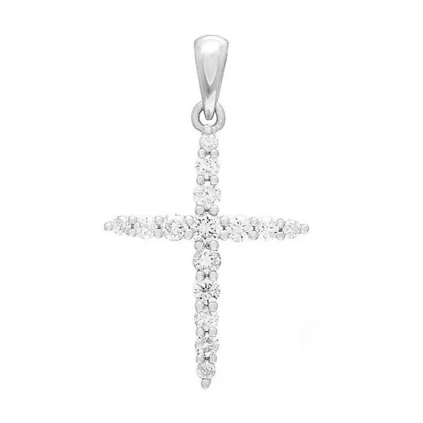 Diamond Cross Necklace Harris Jeweler Troy, OH