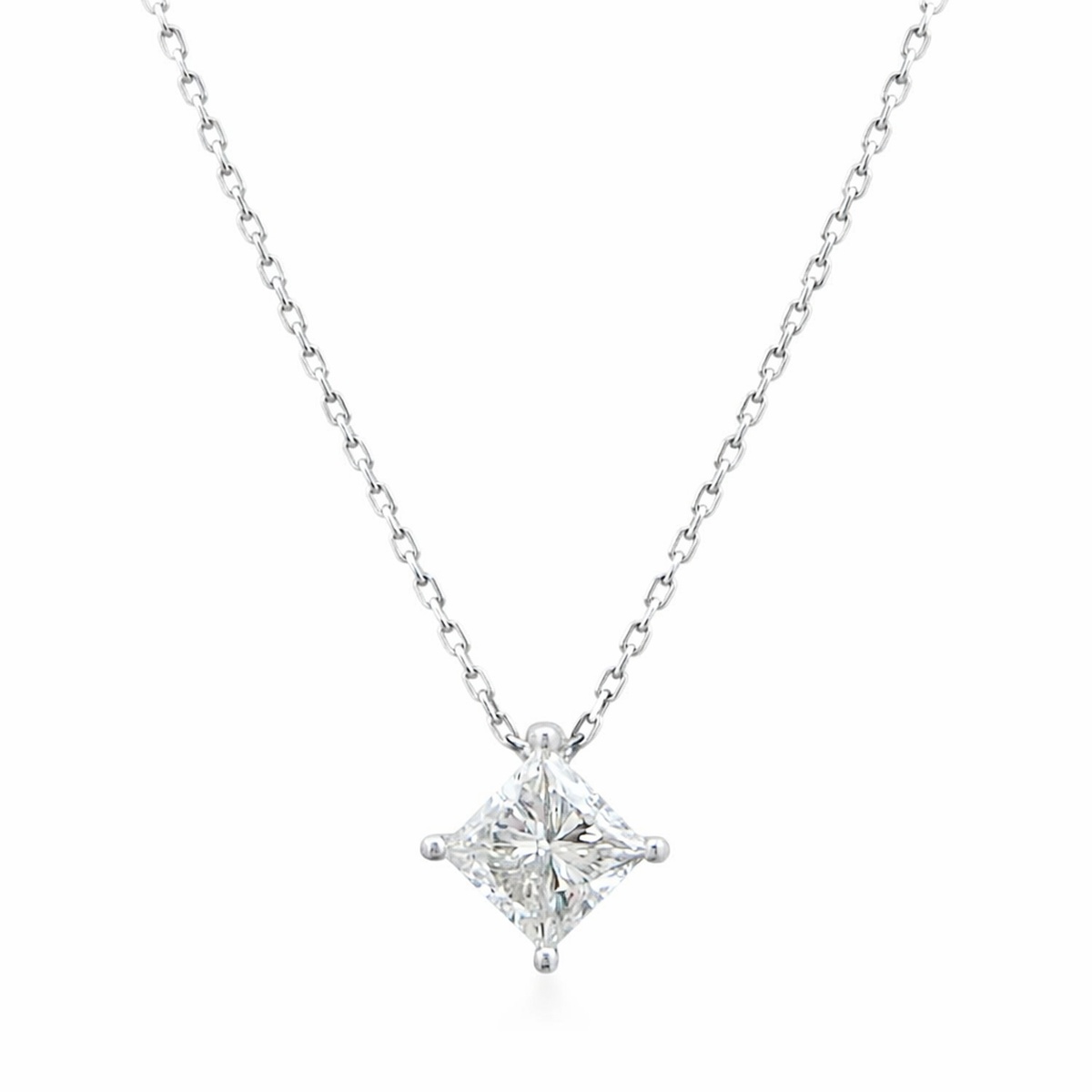 HARRIS 14K White Gold Diamond Pendant Harris Jeweler Troy, OH