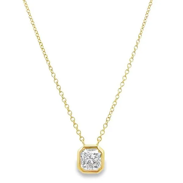 3/4CT Hearts on Fire Dream Cut Diamond Solitaire Pendant Harris Jeweler Troy, OH