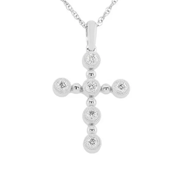 Diamond Cross Necklace Harris Jeweler Troy, OH