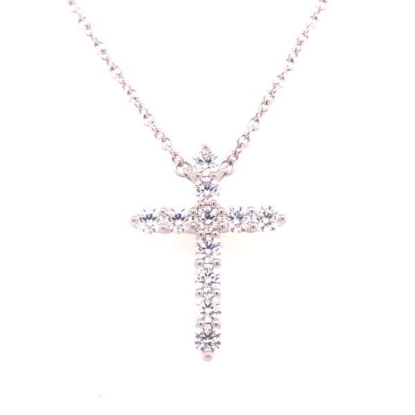 Hearts on Fire Signature Diamond Cross Pendant Harris Jeweler Troy, OH