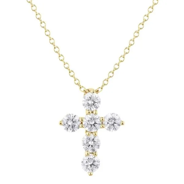 Diamond Cross Necklace Harris Jeweler Troy, OH