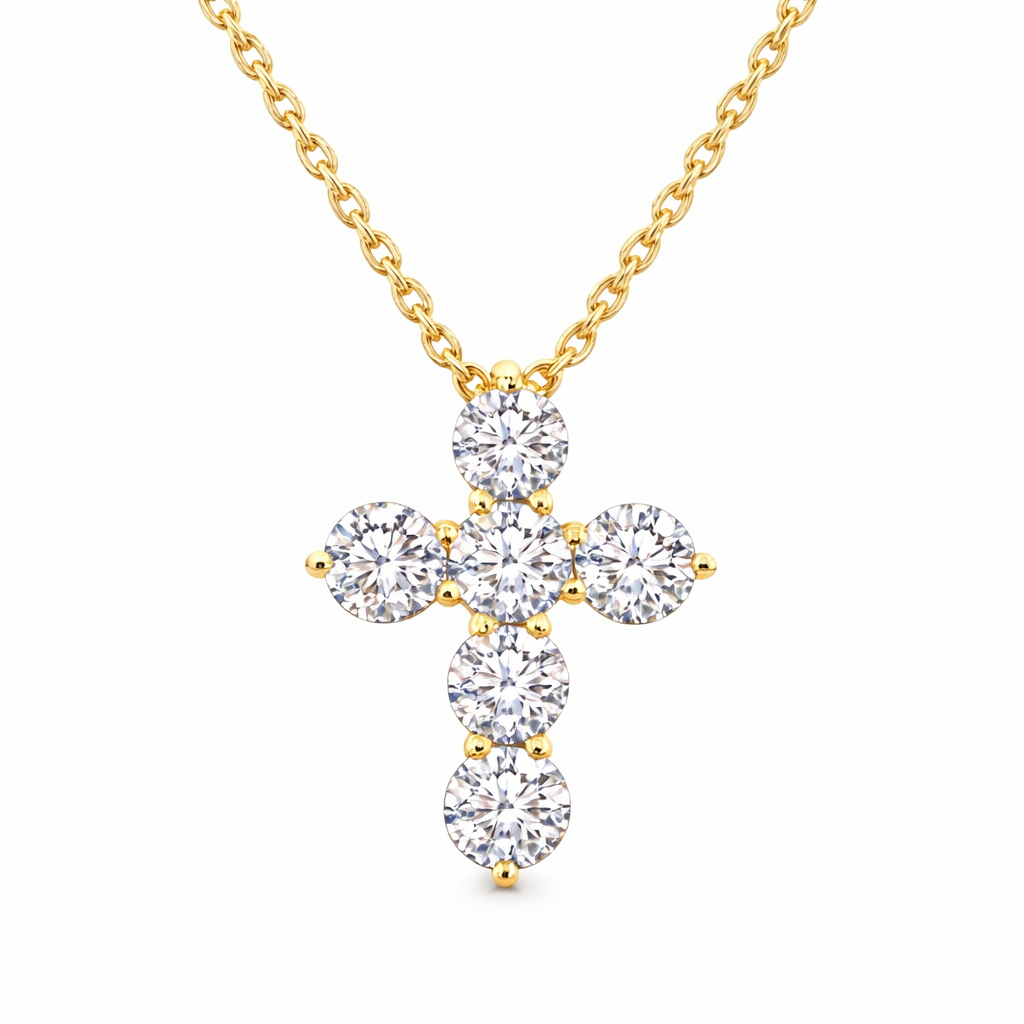 ASHI 14K Yellow Gold Diamond Pendant Harris Jeweler Troy, OH