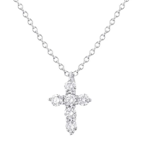 Diamond Cross Necklace Harris Jeweler Troy, OH