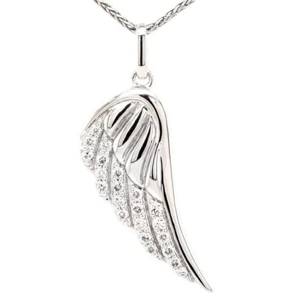 Diamond Angel Wing Pendant Harris Jeweler Troy, OH