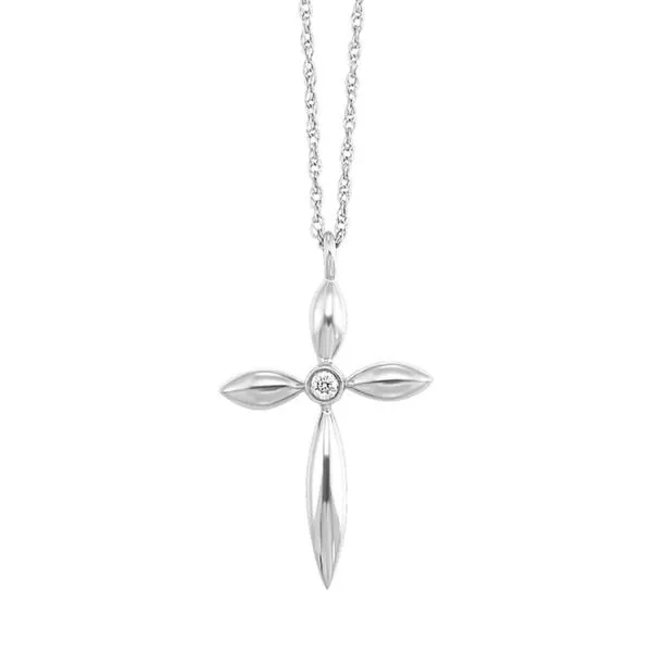 Diamond Cross Necklace Harris Jeweler Troy, OH