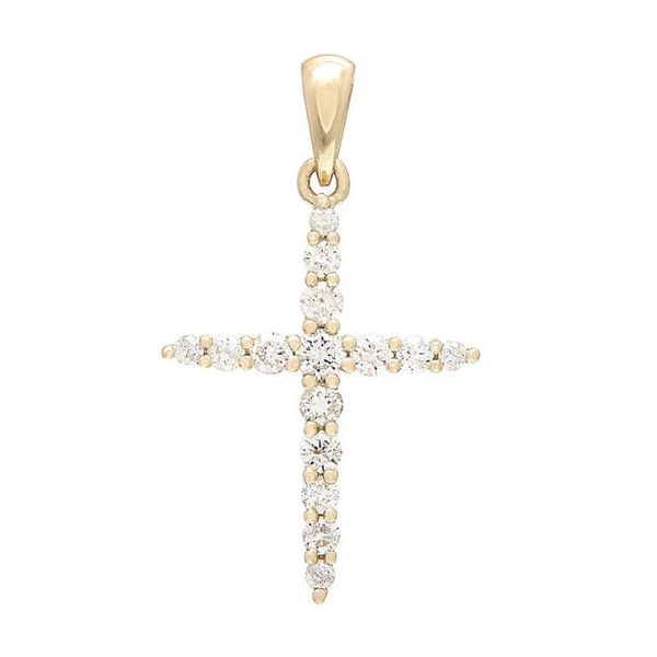 Diamond Cross Necklace Harris Jeweler Troy, OH