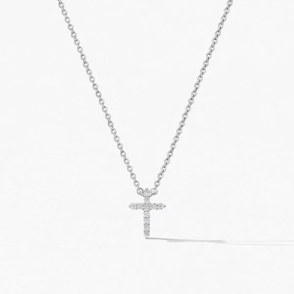 Hearts on Fire Diamond Signature Small Cross Pendant Harris Jeweler Troy, OH